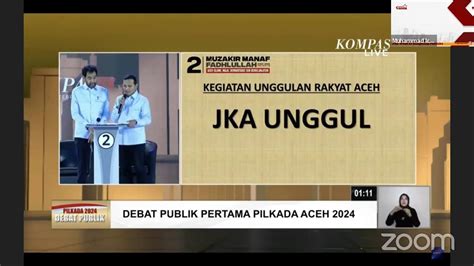 Debat Mualem Dek Fad Dan Bustami Tgk Fadhil Dalam Pilkada Aceh