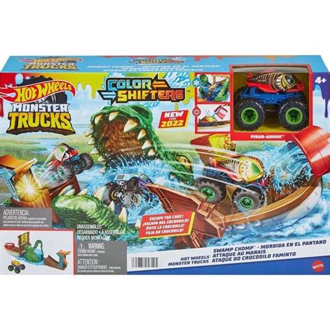 Hot Wheels Pista Ataque Do Crocodilo Faminto Mattel Hgv Pistas De Brinquedo Magazine Luiza