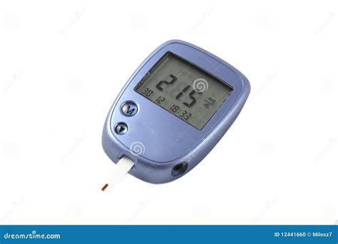 Glucometer Stock Photo - Image: 12441660