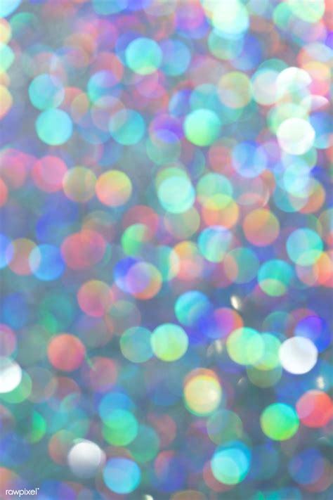 Abstract Bokeh Blurred Lights Background