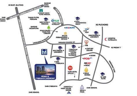 Location-Map-Lakefront-Homes-Cyberjaya | New Property Launch | KL ...