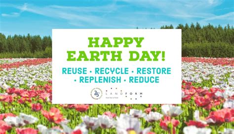 Happy Earth Day Landform Professional Services LLC