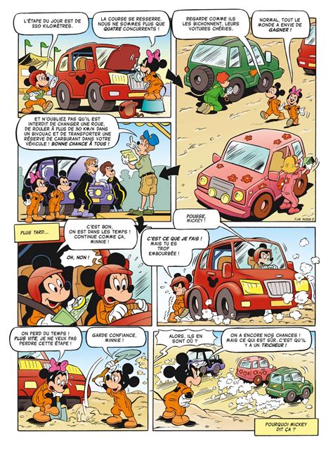 Enigme Mickey la course truquée Le Journal de Mickey Le Journal de