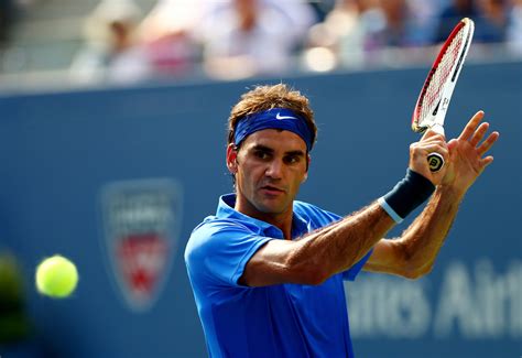 Roger Federer Eases To Victory At Us Open Roger Federer The Champ