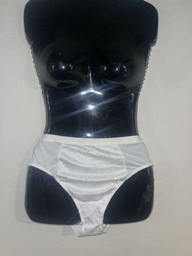 Warner S White Smooth Tummy Bikini Panty Underwear Sissy Knickers Size Xlarge EBay