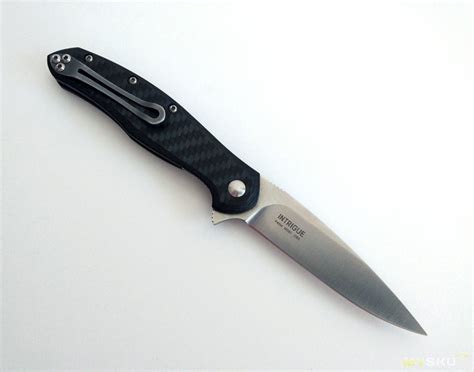 Складной нож Steel Will Intrigue Mini F45M (сталь M390, рукоять Carbon ...