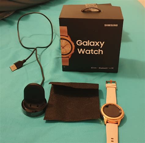 Samsung Galaxy Watch Sm R815f 42mm Smartwatch Rose Gold For Sale