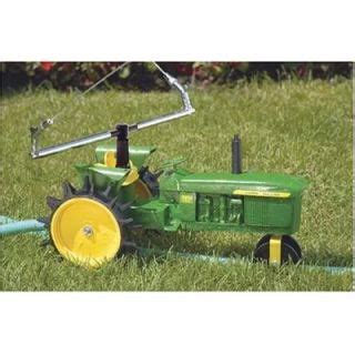 John Deere Green Tractor Traveling Water Sprinkler 4010 On PopScreen