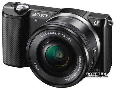 Фотоаппарат Sony Alpha 5000 16-50mm Kit Black (ILCE5000LB.CEC) купить ...