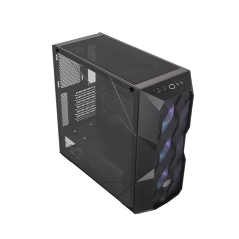 Cooler Master Masterbox Td500 Mesh Argb Mid Tower Tg Atx Casing Black Berdaya