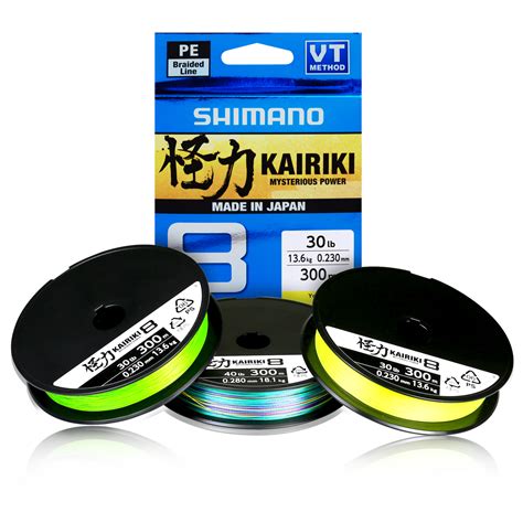 Shimano Kairiki Braid Fishing Tackle Malta Mister Fish