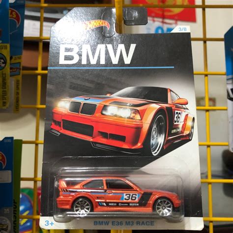 Hot wheels 風火輪 BMW E36 M3 RACE 蝦皮購物