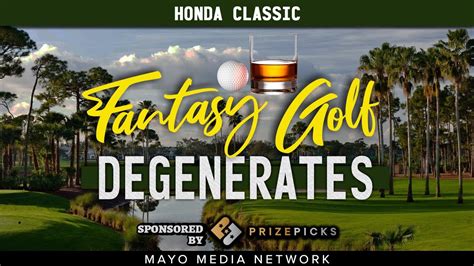 2023 Honda Classic DraftKings Plays Fantasy Golf Degenerates YouTube