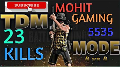 Pubg Mobile Lite Tdm Match 23 Kills After 5 Match Done Mohit Gaming