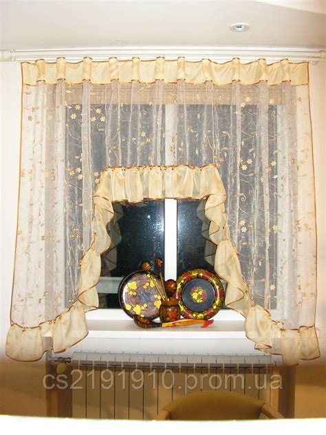 Тюль арка для кухни Аркадия, цена 350 грн., купить в Черновцах — Prom ...