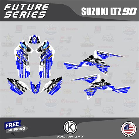 Kalair Gfx Graphics Kit For Suzuki Atv Ltz All Years Future Series