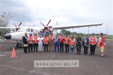 N219 Pesawat Karya Anak Bangsa Dipamerkan Di Ajang G20 Belitung