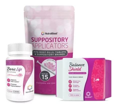 Nutrablast Supositorios Vaginales De Cido B Rico Mg Cuotas Sin