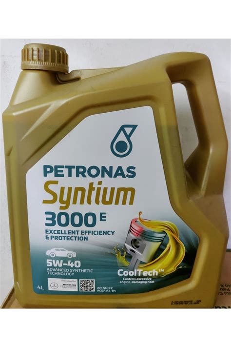 Petronas Syntium 3000 E 5w-40 4 Litre Fiyatı, Yorumları - Trendyol