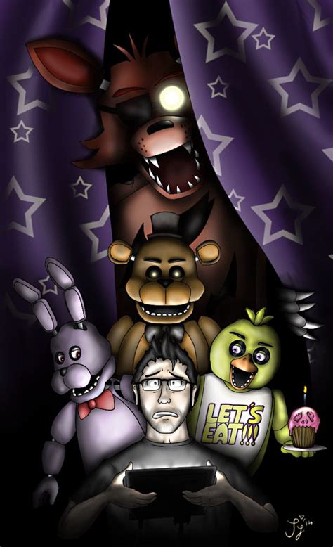 Five Nights at Freddy's - Markiplier by InvaderSaph on deviantART ...