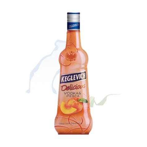 VODKA Keglevich Pesca 1lt La Cristallina Water