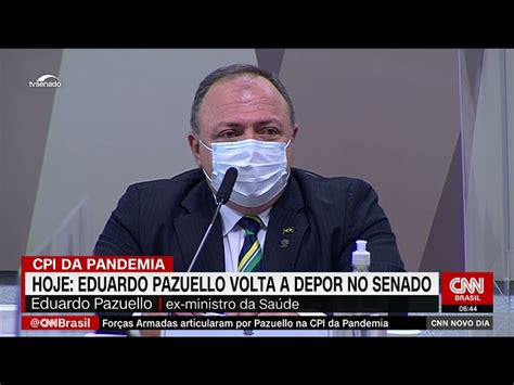 Pazuello volta ao Senado para segundo dia de depoimento à CPI nesta