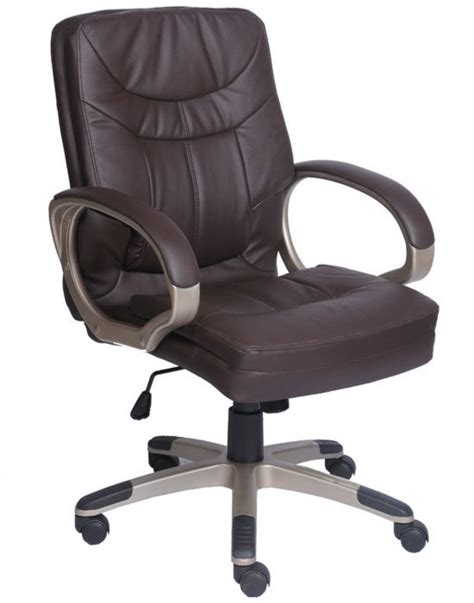 Leather Brown Low Back Office Chair At ₹ 6800 In Jaipur Id 23481748612