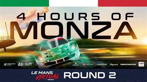 WATCH Le Mans Virtual Series Race 2 4 Hours Of Monza LIVE Traxion