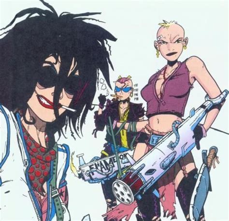 Tank Girl Art, Tank Girl Comic, Bd Cool, Jamie Hewlett Art, Comic Art ...