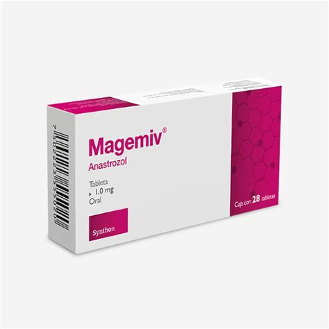 Magemiv Anastrozol Tableta Mg Envase Con Tabletas Lodifarma