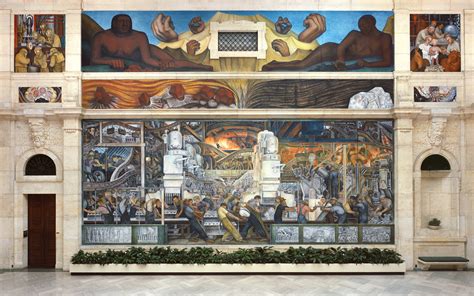 high-resolution Diego Rivera's mural at DIA - San Antonio Report