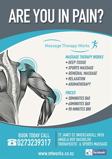 Bold Professional Massage Poster Design For A Company By Razzvan Design 4078465