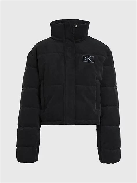 Cropped Corduroy Puffer Jacket Calvin Klein® J20j222244beh