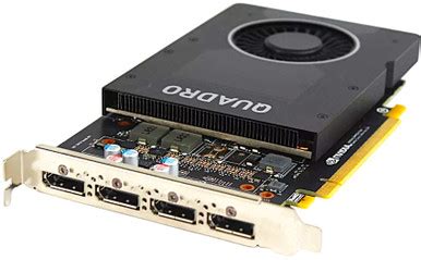 VCQP2000 – NVIDIA Quadro P2000 5GB GDDR5 Workstation Graphics Card ...