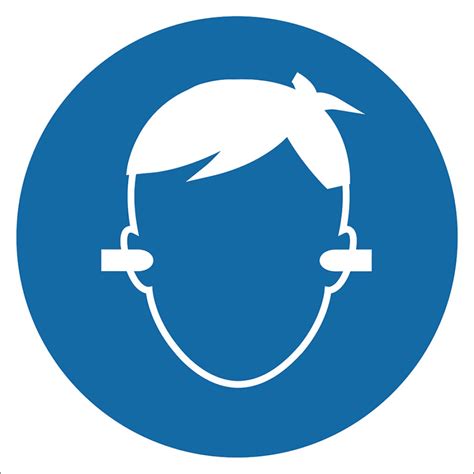 production  earplug sign board signage label production