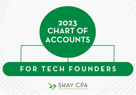 2023 Chart of Accounts for Tech Founders - Shay CPA