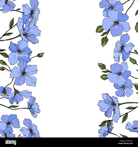 Flower border design hi-res stock photography and images - Alamy