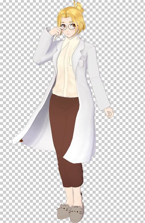 Scientist Science Female PNG Clipart Adult Anime Art Character