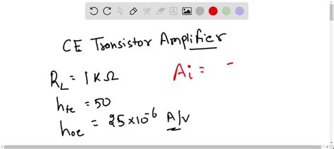 Solved Derive The Expressions Of Voltage Gain Current Gain