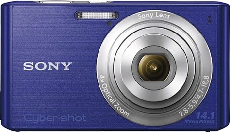 Best Buy Sony DSC W610 14 1 Megapixel Digital Camera Blue DSCW610 L