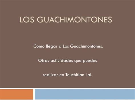 Los Guachimontones Ppt