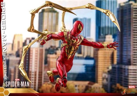 Spider Man Spider Man Iron Spider Armor Figur Hot Toys SPACEart