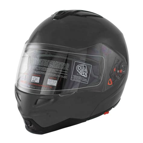 GSB G-339 ADULT FLIP ROAD HELMET PLAIN BLACK MATT – Biker Parts Direct Ltd