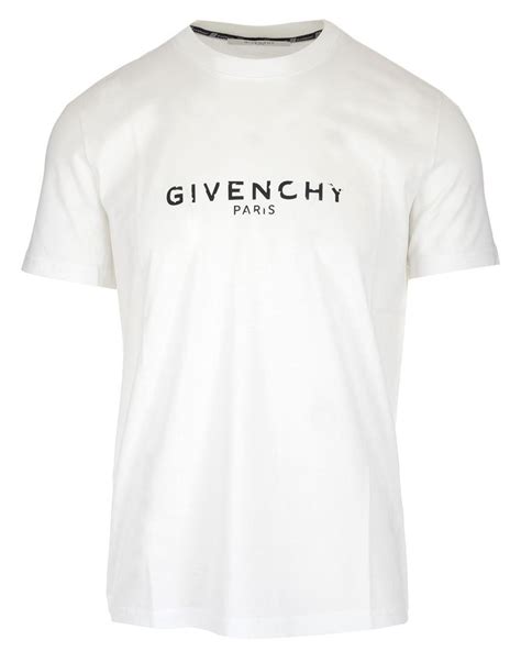 Givenchy Cotton Paris Slim Fit T Shirt In White For Men Lyst