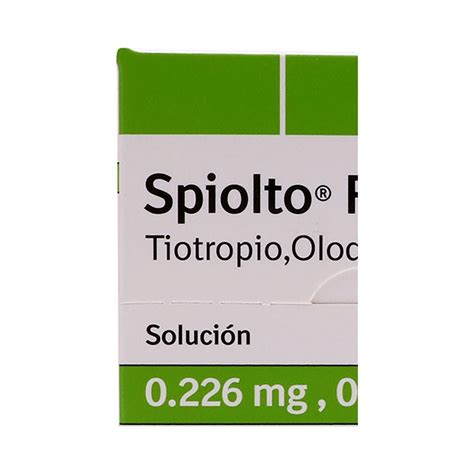 Spiolto Respimat Mg Ml Jeringa Prellenada