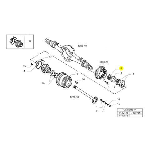 Retentor Cubo Eixo Dif Para Iveco Stralis Vpereck Pe As E