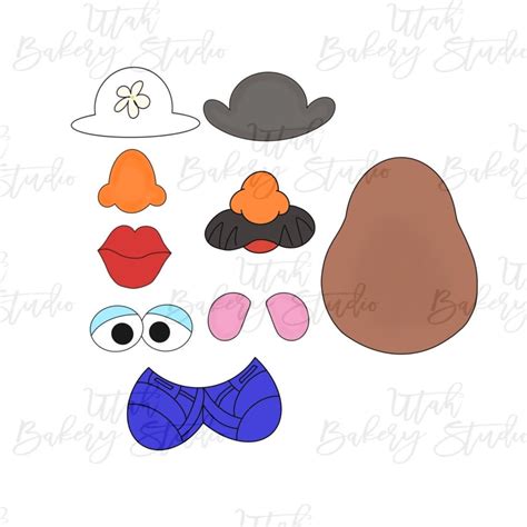 Mr Potato Head Nose Template