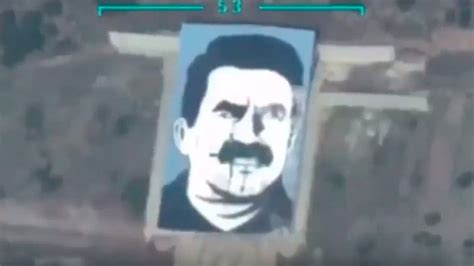 Turkey bombs giant portrait of Kurdish leader Ocalan near Afrin (VIDEO ...