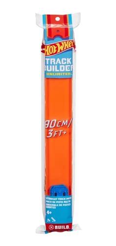 Hot Wheels Track Builder Pista Pacote Pistas Retas Laranja MercadoLivre
