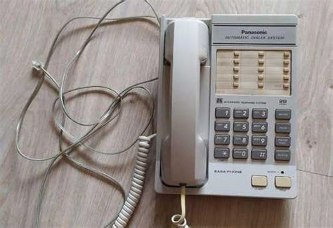 Кнопочный телефон Panasonic из 90-х Москва | Стационарные телефоны ...